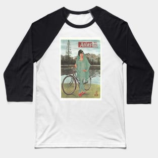 Atlas Bicycles - Vintage Bicycle Poster from 1971 Baseball T-Shirt